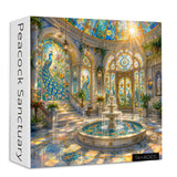 Stilvolles Blumenhunde-Puzzle 1000 Teile