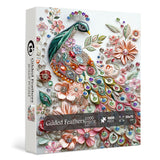 Gilded Feathers Jigsaw Puzzle 1000 Pieces