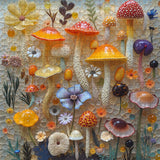 Bibliothèque de champignons Forest Puzzle 1000 pièces