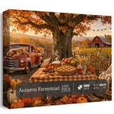 Stilvolles Blumenhunde-Puzzle 1000 Teile