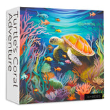 Turtle‘s Coral Adventure Jigsaw Puzzle 1000 Pieces