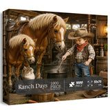 Ranch Days Jigsaw Puzzle 1000 Pieces
