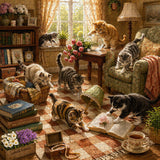 Puzzle élégant de chiens de fleurs 1000 pièces