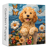 Garden Puppy Jigsaw Puzzle 1000 Pieces