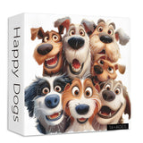 Happy Dogs Jigsaw Puzzle 1000 Pieces