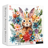 Bunny Among Blooms Jigsaw Puzzle 1000 Pieces