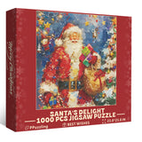 Santa's Delight Jigsaw Puzzle 1000 Pieces