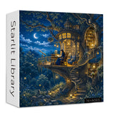 Starlit Library Jigsaw Puzzle 1000 Pieces