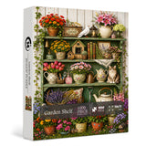 Stilvolles Blumenhunde-Puzzle 1000 Teile