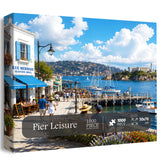 Elegante puzzle con cani con fiori, 1000 pezzi