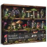 Bookshelf Mushroom Forest Jigsaw Puzzle 1000 Pieces