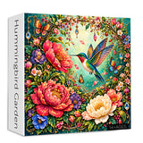 Stilvolles Blumenhunde-Puzzle 1000 Teile