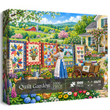 Quilt Garden Jigsaw Puzzle 1000 Pieces