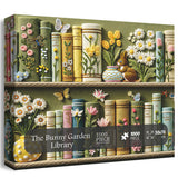 The Bunny Garden Library Jigsaw Puzzle 1000 Pieces