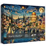 Elegante puzzle con cani con fiori, 1000 pezzi