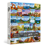 National Park Alphabet Jigsaw Puzzle 1000 Pieces