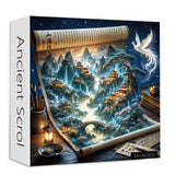 Elegante puzzle con cani con fiori, 1000 pezzi