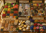 Stilvolles Blumenhunde-Puzzle 1000 Teile