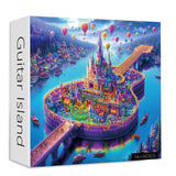 Guitar Island Jigsaw Puzzle 1000 Pieces