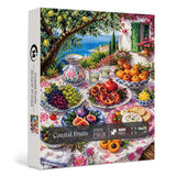 Elegante puzzle con cani con fiori, 1000 pezzi