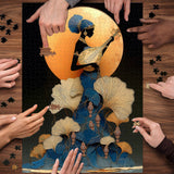 Schwarzes Gold Rosenprozzel Puzzle 1000 Stücke