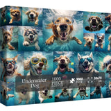 Underwater Dog Jigsaw Puzzle 1000 Pieces