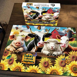 Joyful Farm Jigsaw Puzzles 1000 Pieces