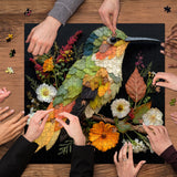 Leaf & Hummingbird Jigsaw Puzzle 1000 Pieces