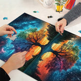 Schwarzes Gold Rosenprozzel Puzzle 1000 Stücke