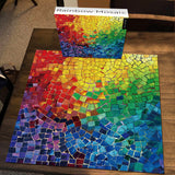Rainbow Mosaic Jigsaw Puzzle 1000 Pieces