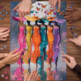 Butterfly and Muse Jigsaw Puzzle 1000 Pieces