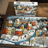 Snow Scene Jigsaw Puzzles 1000 Pieces