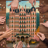 The Grand Rose Hotel Jigsaw Puzzle 1000 Pieces