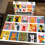 Artistic Kitties Jigsaw Puzzle 1000 Pieces