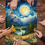 Weihnachtshunde Jigsaw Puzzle 1000 Stücke