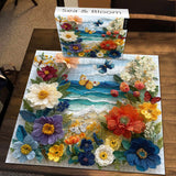 Puzzle per uccelli con piuma di cristallo 1000 pezzi