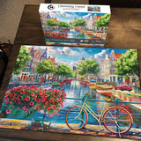 Charming Canal Jigsaw Puzzle 1000 Pieces