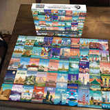 World Landmarks Jigsaw Puzzle 1000 Pieces