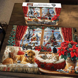 Christmas Living Room Jigsaw Puzzle 1000 Pieces