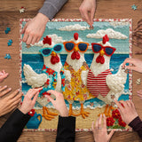 Beach Chicks Jigsaw Puzzle 1000 Pieces
