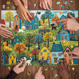 Village Delight Jigsaw Puzzle 1000 Pieces