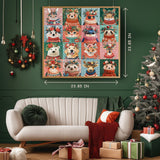 Festive Animal Friends Jigsaw Puzzle 1000 Pieces