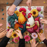 Rompecabezas de manzanas de colores florecientes, 1000 piezas