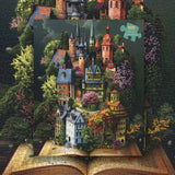 Book Page Town Jigsaw Puzzle 1000 Piece
