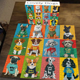 Lovely Dogs Jigsaw Puzzle 1000 Pieces