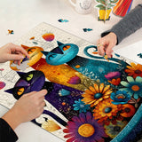 Black Gold Rose Jigsaw Puzzle 1000 piezas