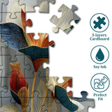 Black Gold Rose Jigsaw Puzzle 1000 piezas