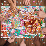 Candy Town Jigsaw Puzzle 1000 Pieces