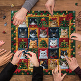 Meow Starry Night Jigsaw Puzzle 1000 pezzi