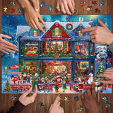 Festive Winter Estate Jigsaw Puzzles 1000 Pieces